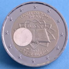 Luxemburg 2 Euro 2007 " Römische Verträge...