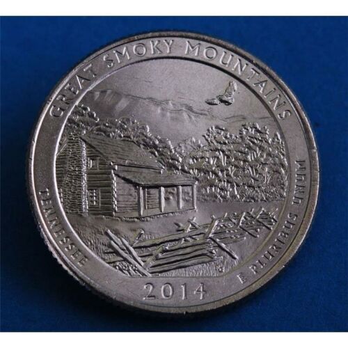 USA 25 Cent 2014 &quot;Beautiful Quarter - Great Smoky Mountains&quot; - P*