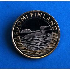 Finnland 5 Euro 2014 "Savo - Tiere - Ente" unc.