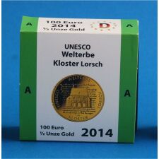 Goldeuroschuber f&uuml;r 100 Euro 2014 &quot;Kloster...