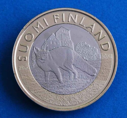 Finnland 5 Euro 2014 "Varsinais / Proper - Tiere - Fuchs" unc.