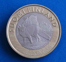 Finnland 5 Euro 2014 "Varsinais / Proper - Tiere - Fuchs" unc.