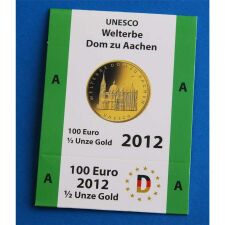 Goldeuroschuber für 100 Euro 2012 "Dom zu...