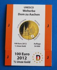 Goldeuroschuber für 100 Euro 2012 "Dom zu...