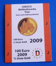 Goldeuroschuber für 100 Euro 2009 "Trier"...