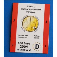 Goldeuroschuber f&uuml;r 100 Euro 2004...