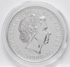 Großbritannien 2 Pfund 2001 - Britannia* 1 oz. Silber