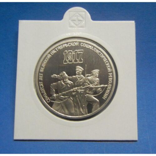 Russland 3 Rubel 1987 "Oktober Revolution"*