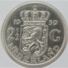 Niederlande 2,5 Gulden 1959*