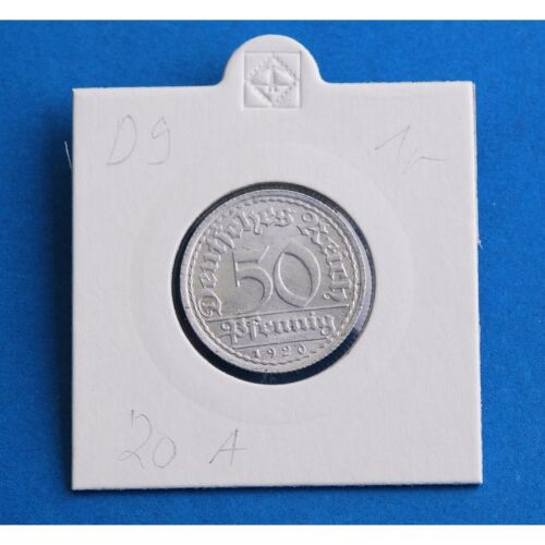 Deutsches Reich 50 Pfennig 1920 A *