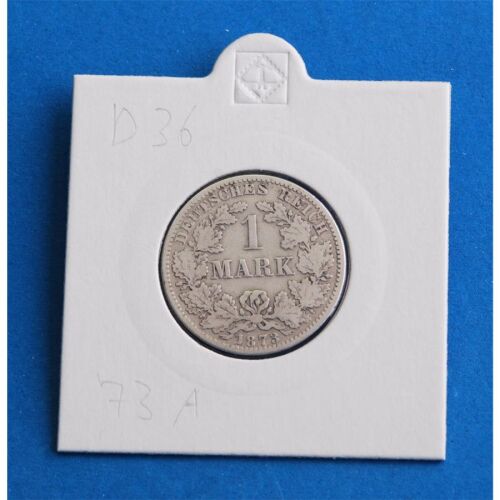 Deutsches Reich 1 Mark 1873 A *