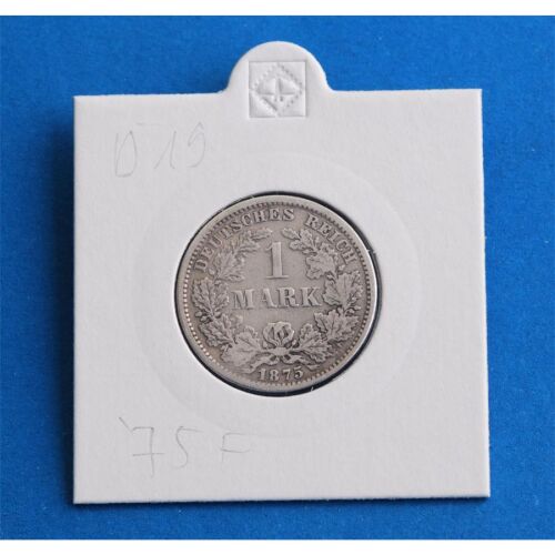 Deutsches Reich 1 Mark 1875 F *