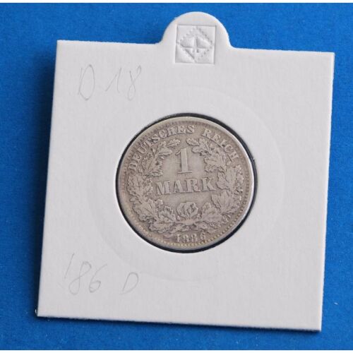 Deutsches Reich 1 Mark 1886 D *