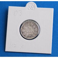 Deutsches Reich 1/2 Mark 1917 A *