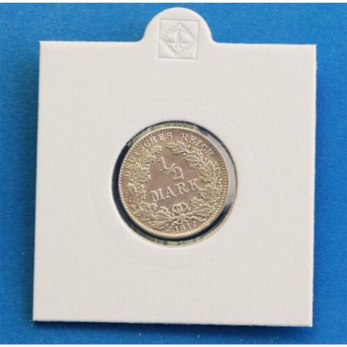 Deutsches Reich 1/2 Mark 1917 J *