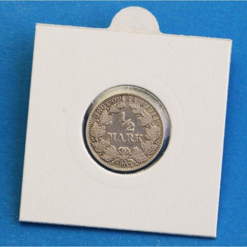 Deutsches Reich 1/2 Mark 1907 J *