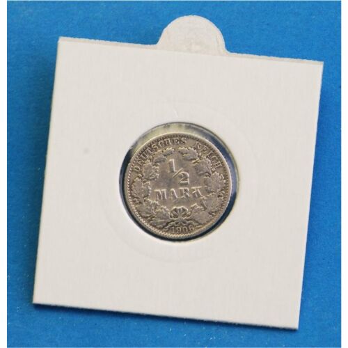 Deutsches Reich 1/2 Mark 1906 J *