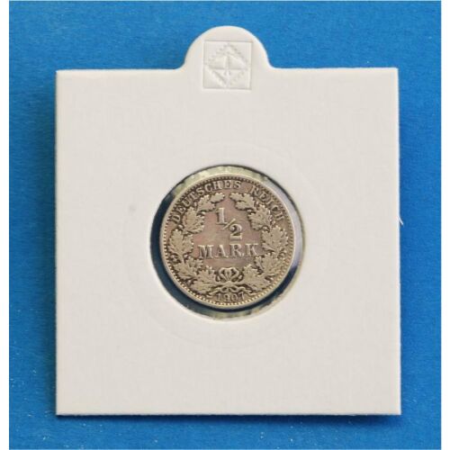 Deutsches Reich 1/2 Mark 1907 A*