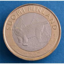 Finnland 5 Euro 2015 "Tavastia / Häme - Tiere -...