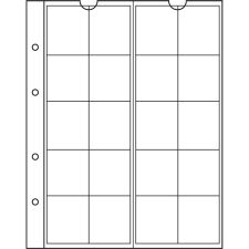 Leuchtturm Münzhüllen NUMIS, 20 Fächer bis...