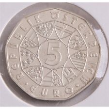 Österreich 5 Euro 2005 "100 Jahre Skisport"*