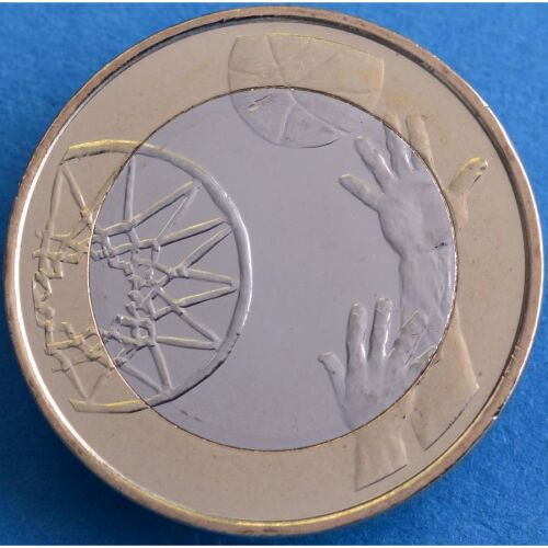 Finnland 5 Euro 2015 "Sportserie - Basketball" unc.