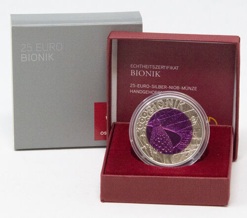 Österreich 25 Euro Niob 2012 - Bionik*