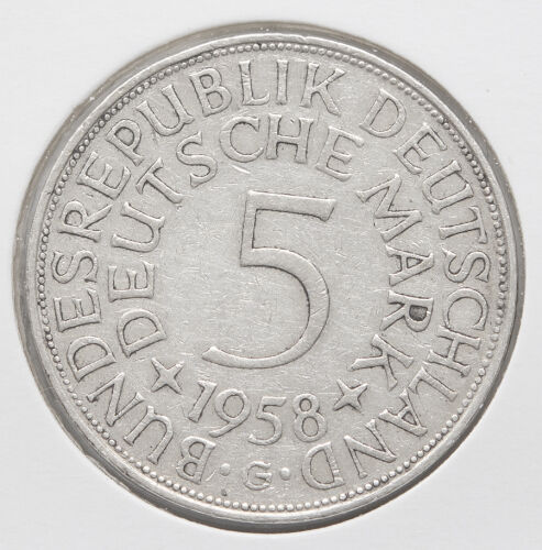 Deutschland 5 Mark 1958 G*