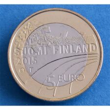 Finnland 5 Euro 2015 "Sportserie - Eiskunstlauf" unc.