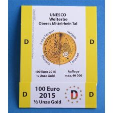 Goldeuroschuber für 100 Euro 2015...