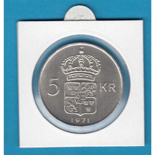 Schweden 5 Kronor 1971 Gustav VI.*