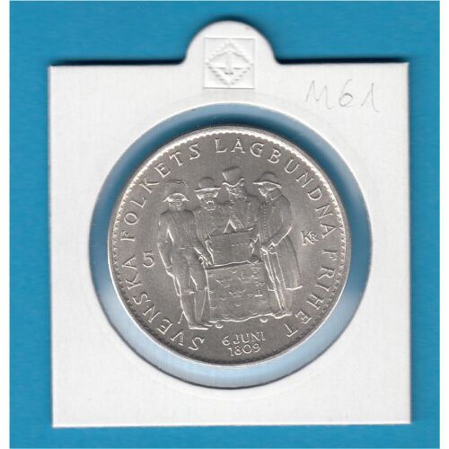 Schweden 5 Kronor 1959 "Verfassung"*