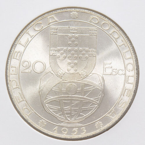 Portugal 20 Escudo 1953 Finanzreform*