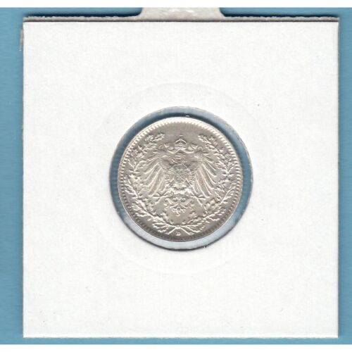 Deutsches Reich 1/2 Mark 1916 D *
