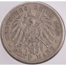 Deutsches Reich 5 Mark 1902 "Wilhelm II. - Preussen"*