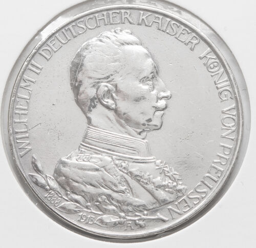Deutsches Reich 3 Mark 1913 - Regierungsjubiläum Wilhelm II.*