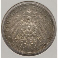 Deutsches Reich 3 Mark 1910 - Freie und Hansestadt Lübeck*