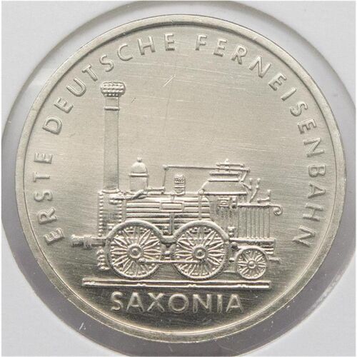 DDR 5 Mark 1988 - Ferneisenbahn Saxonia*