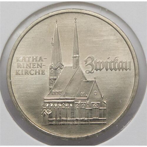 DDR 5 Mark 1989 - Katharinen Kirche Zwickau*