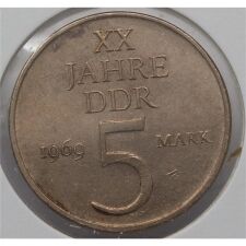 DDR 5 Mark 1969 - 20 Jahre DDR*