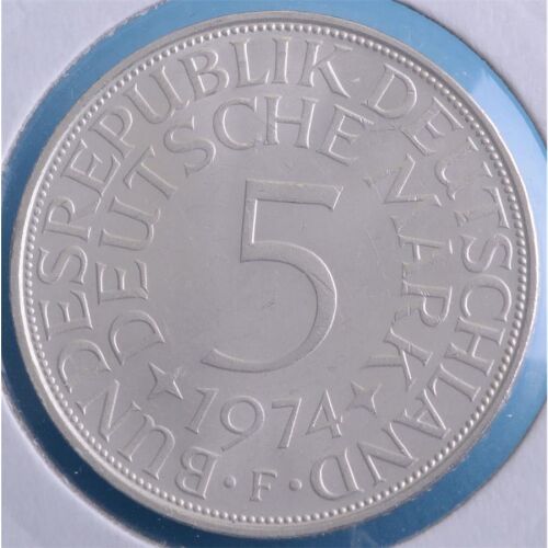 Deutschland 5 Mark 1974 F*