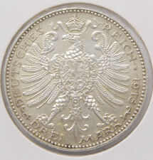 Deutsches Reich 3 Mark 1915 - Sachsen Weimar - Eisenach*