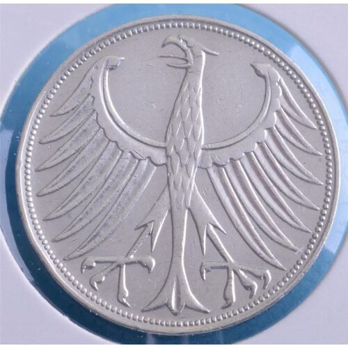 Deutschland 5 Mark 1957 G*