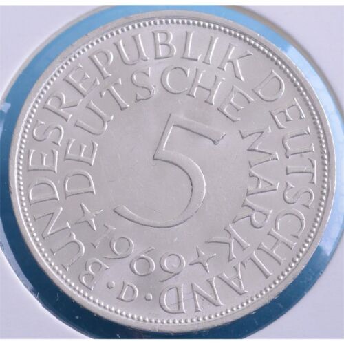 Deutschland 5 Mark 1969 D*
