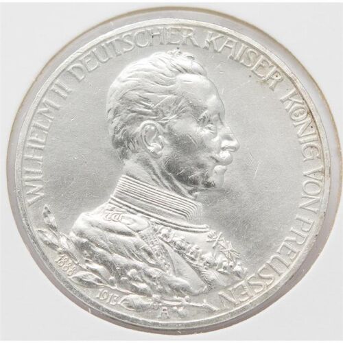 Deutsches Reich 3 Mark 1913 "Regierungsjubiläum Wilhelm II."*