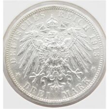 Deutsches Reich 3 Mark 1913 "Regierungsjubiläum Wilhelm II."*