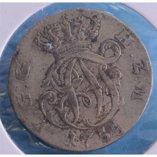 1/6 Taler 1755 - Mecklenburg Strelitz*