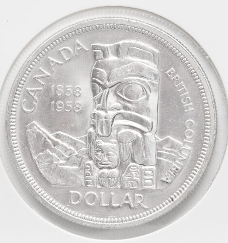 Kanada 1 Dollar 1958 - Totempfahl*