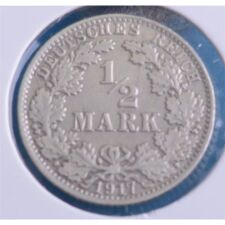 Deutsches Reich 1/2 Mark 1917 A *