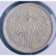 Deutsches Reich 1/2 Mark 1917 A *